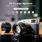 VILTROX 56mm F1.4 Z-Mount APS-C Prime Autofocus Lenses for Nikon Z Mount Camera Lenses Standard Camera Lenses Large Aperture Compatible for Nikon Z9 Z8 Z7 Z6 Z5 Z50 Z30 ZFC - Image 3