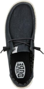 Hey Dude Women's Wendy Chambray Lace-Up Loafer - Image 3