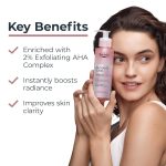 Eucerin Radiant Tone Face Cleanser Gel with 2% Exfoliating AHA Complex, Gentle Face Wash Improves Skin Clarity and Boosts Radiance, All Skin Types, 6.8 Fl Oz Bottle - Image 3