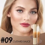 FOCALLURE 2 in 1 Cream Bronzer and Highlighter Stick,Non-greasy & Non-drying Contour Pencil,Easy to Create a Natural Matte Finishing,Long Lasting & Waterproof Face Brighten Make up Pen,CUSTARD SAUCE - Image 3