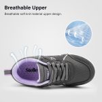 Stelle Kids Sneakers for Girls and Boys Lightweight Athletic Shoes with Non-Slip Sole and DlY Charms for School Sports Gym Tennis and Everyday Play - Image 4