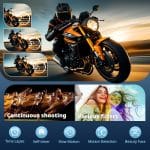 4K Digital Camera for Photography, UHD Autofocus 48MP 180° Flip Screen 16X Zoom Compact Point Shoot Vlogging Camera for YouTube with 2 Batteries, 32GB Card (Black) - Image 4