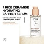 ANUA RICE CERAMIDE 7 HYDRATING BARRIER SERUM, Brightening, Hydrating Serum for Face, Rice, Hyaluronic Acid, Niacinamide, Fragrance-free, Non comodogenic, Glass Skin, Korean Skin Care, 50ml/1.69fl.oz. - Image 3