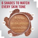 Rimmel London Natural - 021 Sun Light - Bronzer, Matte Finish, 0.49oz - Image 3