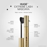 stila HUGE Extreme Lash Mascara, Intense Black | Volume, Full Length, Curl, Lift, No Clump, Crunch or Smudge | Lightweight, Long-Lasting Buildable Eye Makeup Formula | 0.44 Fl. Oz. - Image 3