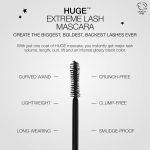 stila HUGE Extreme Lash Mascara, Intense Black | Volume, Full Length, Curl, Lift, No Clump, Crunch or Smudge | Lightweight, Long-Lasting Buildable Eye Makeup Formula | 0.44 Fl. Oz. - Image 4