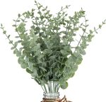 20pcs Eucalyptus Stems Artificial Eucalyptus Leaves Stems Artificial Fake Flowers for Home Office Flowers Bouquet Centerpiece Wedding Decoration Christmas Decor 2025 - Image 2