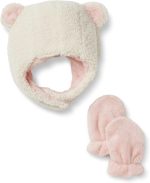 Amazon Essentials x Sofia Grainge Unisex Babies' Hat and Mittens Set - Image 2