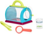 B. toys – Bug Bungalow Insect Catching Kit with Mesh Case, Magnifying Container, Tweezers & Magnifier – Educational Outdoor Toys for Toddlers – Nature Exploration Set for 3+ Years - Image 2