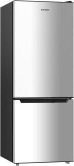 BANGSON 7.1 Cu.Ft Refrigerator with Freezer, Apartment Size Fridge with Bottom Freezer, for Apartment, Office, Kitchen and Garage, Stainless Steel, Silver - Image 2