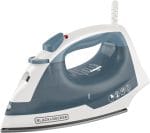 BLACK+DECKER Easy Steam Compact Iron for Clothes, Automatic Shutoff, Nonstick Plate, Light Weight, 1200 Watts - Image 2