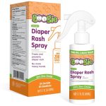 Boogie Diaper Rash Cream Spray for Baby, Travel Friendly No-Rub Touch Free Application for Sensitive Skin, Over 200 Sprays per Bottle, 1.7 oz (Pack of 1) - Image 2