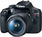 Canon EOS Rebel T7 DSLR Camera with 18-55mm Lens (Black) (Renewed) - Image 2