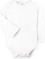 Colored Organics - Organic Cotton Baby Bodysuit - Long Sleeve Infant One Piece - Image 2