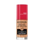 Covergirl Outlast Extreme Wear 3-in-1 Full Coverage Liquid Foundation, SPF 18 Sunscreen, Natural Beige, 1 Fl. Oz. - Image 2