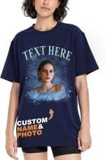 Custom4U Personalized Bootleg Rap Tee for Girlfrend Boyfriend Custom Vintage Graphic Shirt Gift Idea for Birthday Anniversary - Image 2