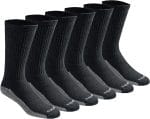 Dickies Men's Dri-Tech Original Moisture Control Crew Socks, Available in M-XXL (6, 12, 18 Pairs) - Image 2