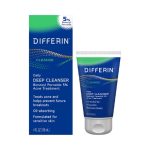Differin Acne Face Wash with 5% Benzoyl Peroxide, Daily Deep Cleanser by the makers of Differin Gel, Gentle Skin Care for Acne Prone Sensitive Skin, 4 oz (Packaging May Vary) - Image 2