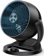 Dreo Fan for Bedroom, 12 Inches, 70ft Powerful Airflow, 28db Quiet Table Air Circulator Fans for Whole Room, 120° Adjustable Tilt, 3 Speeds, Desktop Fan for Home, Office, Kitchen - Image 2