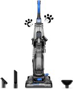Eureka PowerSpeed Lightweight Upright Vacuum Cleaner for Carpet and Hard Floor, Powerful Bagless Upright Vacuum Cleaner for Home Pets, NEU181A, Blue - Image 2