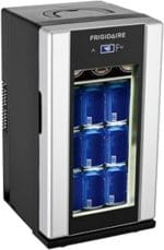 Frigidaire EFMIS567_AMZ, Retro Mini Drink Fridge. 18 Cans Or 4 Wine Bottles, Thermoelectric Drink Fridge- Stainless - Image 2