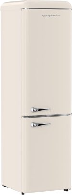 Frigidaire RETRO 9.2 Cubic Foot Fridge with Bottom Mount Freezer, 9.2 cu. ft, VANILLA - Image 2