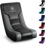 GTRACING Floor Rocking Gaming Chair – Floor Rolling Game Chairs with Angle Limiter, Gamer Rocker Floor Seat, Compact & Lightweight, Black - Image 2