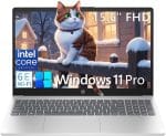 HP 15.6" FHD Laptop Computer for Home Business Student, Intel Processor (Beat i3-1115G4), 16GB DDR4 RAM, 256 PCIe SSD, WiFi 6E, Bluetooth 5.3, Type-C, Webcam, Numeric Keypad, Windows 11 Pro, Bef-ectoy - Image 2
