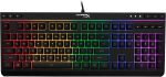 HyperX Alloy Core RGB – Membrane Gaming Keyboard, Comfortable Quiet Silent Keys with RGB LED Lighting Effects, Spill Resistant, Dedicated Media Keys, Compatible with Windows 10/8.1/8/7 – Black - Image 2