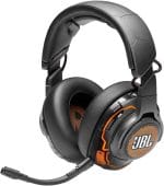 JBL Quantum One - USB wired over-ear professional gaming headset with head-tracking enhanced JBL QuantumSPHERE 360, Active noise cancelling and Hi-Res certified sound (Black) - Image 2