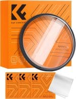 K&F CONCEPT 82mm Bilateral Blur Ghost Motion Filter Super Speed Effects for Camera Lens Clear Optical Glass with Cleaning Cloth - Image 2