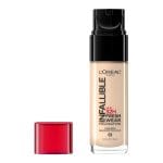 L'Oreal Paris Makeup Infallible Up to 32 Hour Fresh Wear Lightweight Foundation, 405 Porcelain, 1 Fl Oz, Packaging May Vary - Image 2