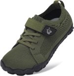 LeIsfIt Kids Girls Boys Shoes Wide Barefoot Shoes Kids Anti-Slip Sneakers Lightweight Hiking Sneakers for Toddler Little Big Kid - Image 2