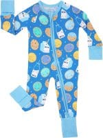 Little Sleepies Pajamas for Baby Boys & Girls, Viscose from Bamboo Baby Pajamas, Preemie & Newborn Sleepers, 2-Way Zipper PJs - Image 2