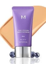 MISSHA M PERFECT COVER SERUM BB CREAM No.25 Warm Beige - Medium with Warm Undertone, BB Cream by Cardi B Pick, Skin Tint, Tinted Moisturizer, Skin Care Foundation Makeup, Korean Makeup,1.18 Fl oz - Image 2