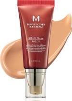 MISSHA M Perfect Cover BB Cream No 31.Golden Beige - Medium/Tan with Neutral Undertone SPF 42 PA +++ 1.69 Fl Oz - Tinted Moisturizer with SPF - Image 2