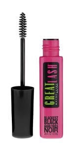 Maybelline Great Lash Washable Mascara Makeup, Volumizing Lash-Doubling Formula That Conditions As It Thickens, Blackest Black, 1 Count - Image 2