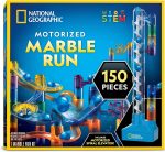National Geographic Marble Run with Motorized Elevator - 150-Piece Marble Maze Kit with Motorized Spiral Lift, 30 Marbles, Storage Bag & More, Perpetual Motion Machine, Kids Physics Toys - Image 2