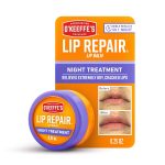 O'Keeffe's Lip Repair Night Treatment Lip Balm for Dry, Cracked Lips - 0.25 Ounce Jar (1 Pack) - Moisturizer Extremely Cracked, Dry Lips - Image 2