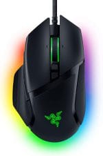 Razer Basilisk V3 Customizable Ergonomic Gaming Mouse: Fastest Gaming Mouse Switch - Chroma RGB Lighting - 26K DPI Optical Sensor - 11 Programmable Buttons - HyperScroll Tilt Wheel - Classic Black - Image 2