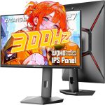 SANSUI 27 inch 1440p 300Hz 240Hz Gaming Monitor, WQHD Fast IPS 1ms Computer Monitor, FreeSync Premium | Brightness 400Nits | 130% sRGB | 10Bits | HDR | ErgoStand | VESA Mount | 2×DP 1.4 & 2×HDMI 2.1 - Image 2