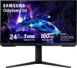 Samsung 24-Inch Odyssey G3 (G30D) Series FHD Gaming Monitor, 1ms, 180Hz, AMD FreeSync, Adjustable Stand, Black Equalizer, Virtual Aim Point, Eye Saver Mode, Flicker-Free, LS24DG302ENXZA - Image 2