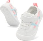Scurtain Baby Shoes Boy Girl First Walking Shoe Infant Crib Breathable Sneakers Lightweight Barefoot Shoes for Babies - Image 2