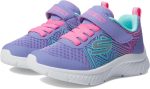 Skechers Unisex-Child Microspec Plus-Swirl Sweet Sneaker - Image 2