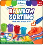 Skillmatics Silicone Rainbow Sorting Game - Learning & Educational Toy, Christmas Fun, Sorting, Counting & Sequencing Skills, Gifts for Toddlers & Preschoolers Ages 3, 4, 5, 6 - Image 2
