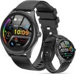 Smart Watches for Women Men, 1.39" HD IPS Touchscreen Smartwatch with 120 Sports Modes, Heart Rate/Sleep Monitor, IP67 Waterproof, Bluetooth Call & Music Control for iPhone/Android (Black) - Image 2