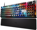 SteelSeries Apex Pro Gen 3 OmniPoint 3.0 HyperMagnetic Switches — Adjustable Actuation — Rapid Trigger — Game-Ready Presets — Protection Mode — Rapid Tap/SOCD — OLED — RGB — PBT Keycaps — USB-C - Image 2