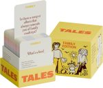 TALES 150 Conversation Cards, Family Edition, Perfect for Family Games for Adults, Teens, and Kids, Family Dinners, Game Nights, Gifts, Holidays, and Gatherings, Prompts for Meaningful Connections - Image 2