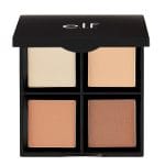 e.l.f. Contour Palette, 4 Shades, Customizable, Easy to Apply, Sculpts, Shades, Brightens, Light/Medium, Infused with Vitamin E, All-Day Wear, 0.56 Oz - Image 2