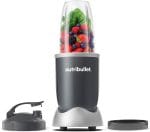 nutribullet Personal Blender, Shakes, Smoothies, Food Prep, and Frozen Blending, 24 Ounces, 600 Watt, Gray, NBR-0601WM - Image 2